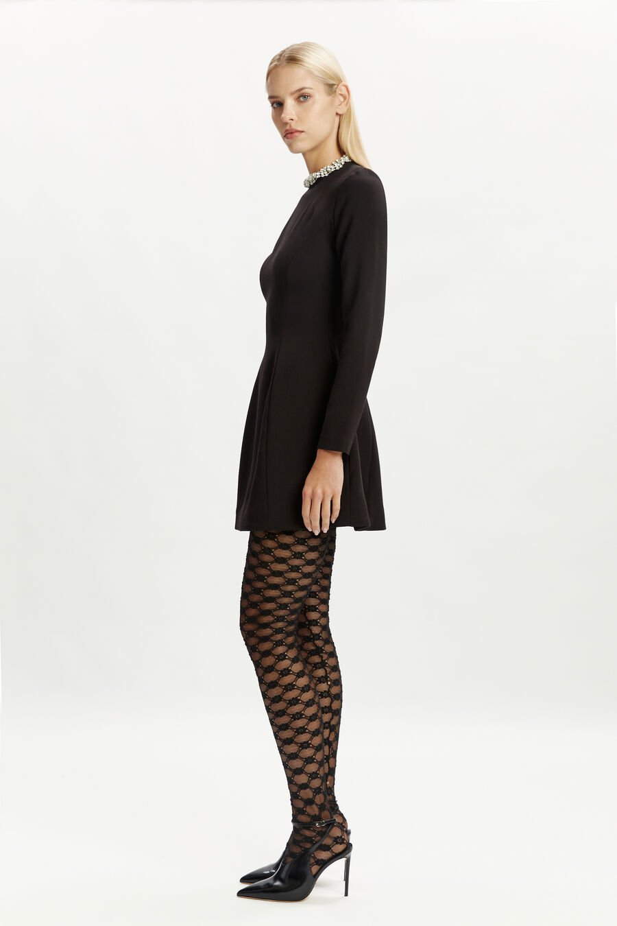 Delphi Long Sleeve Mini Dress