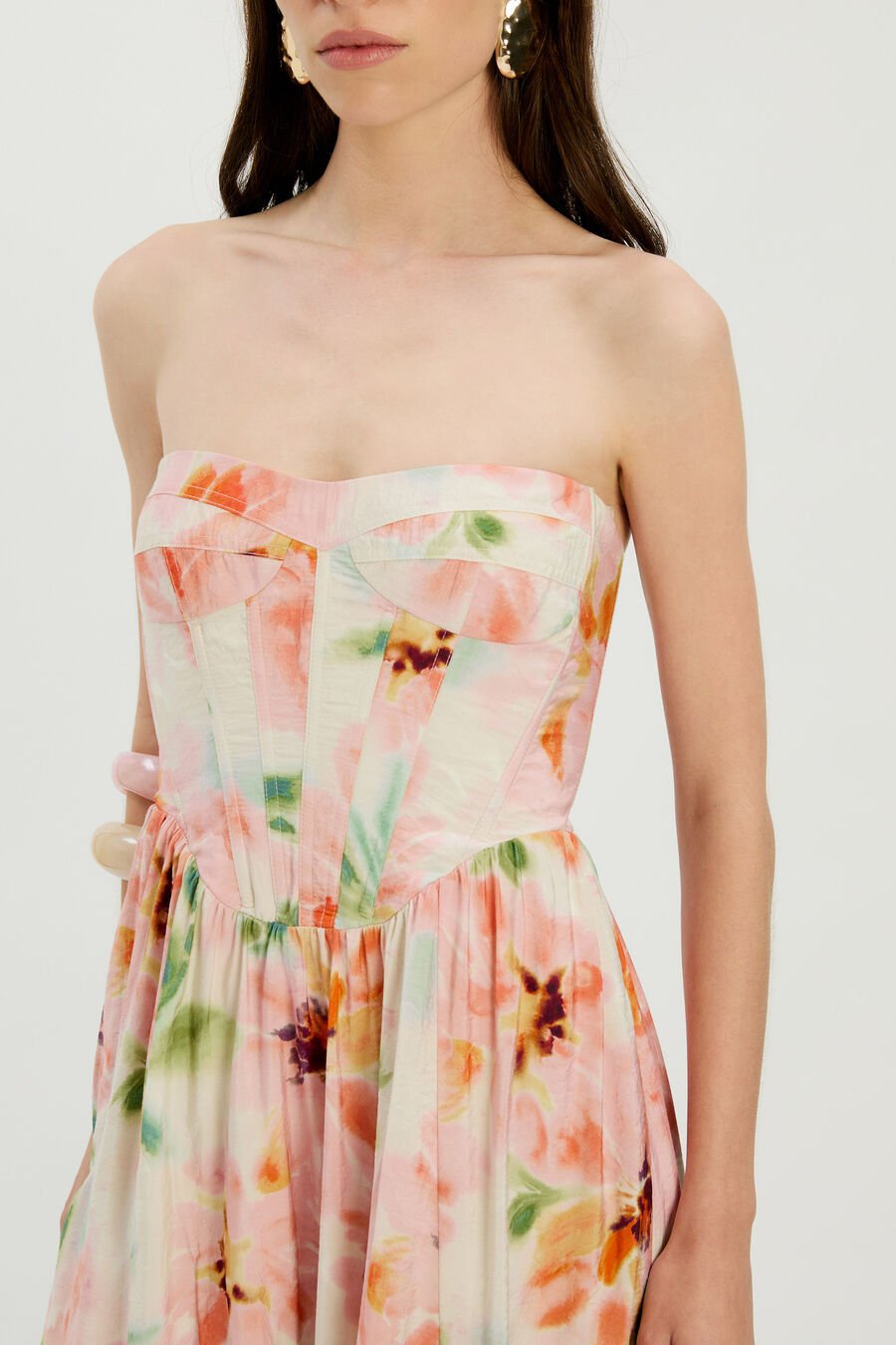 Lola Corset Midi Dress