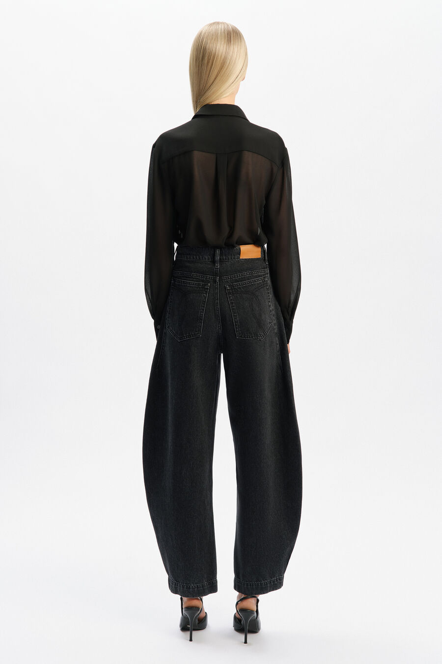 Evita Trim Detail Sheer Shirt