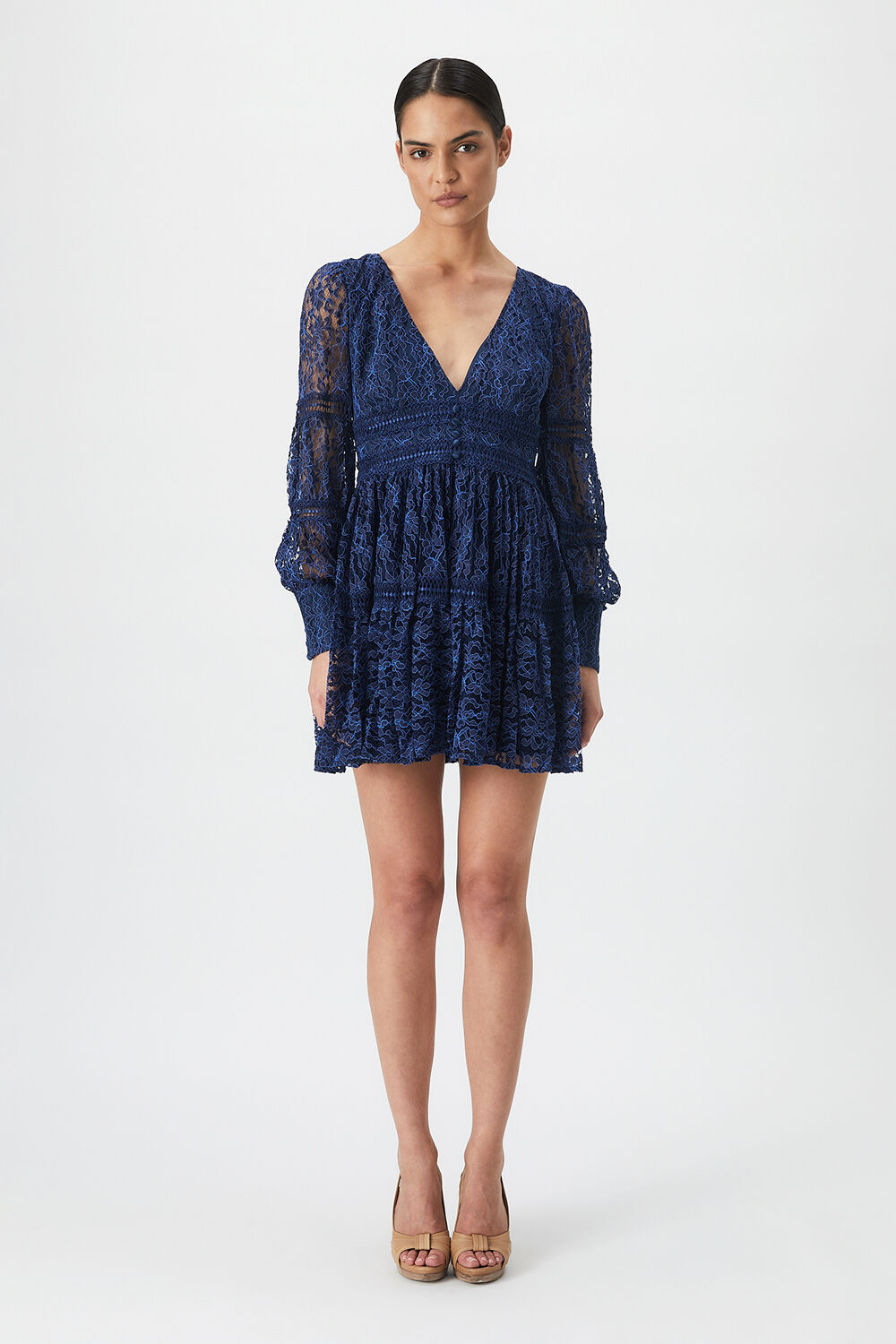 VENICE LACE MINI DRESS