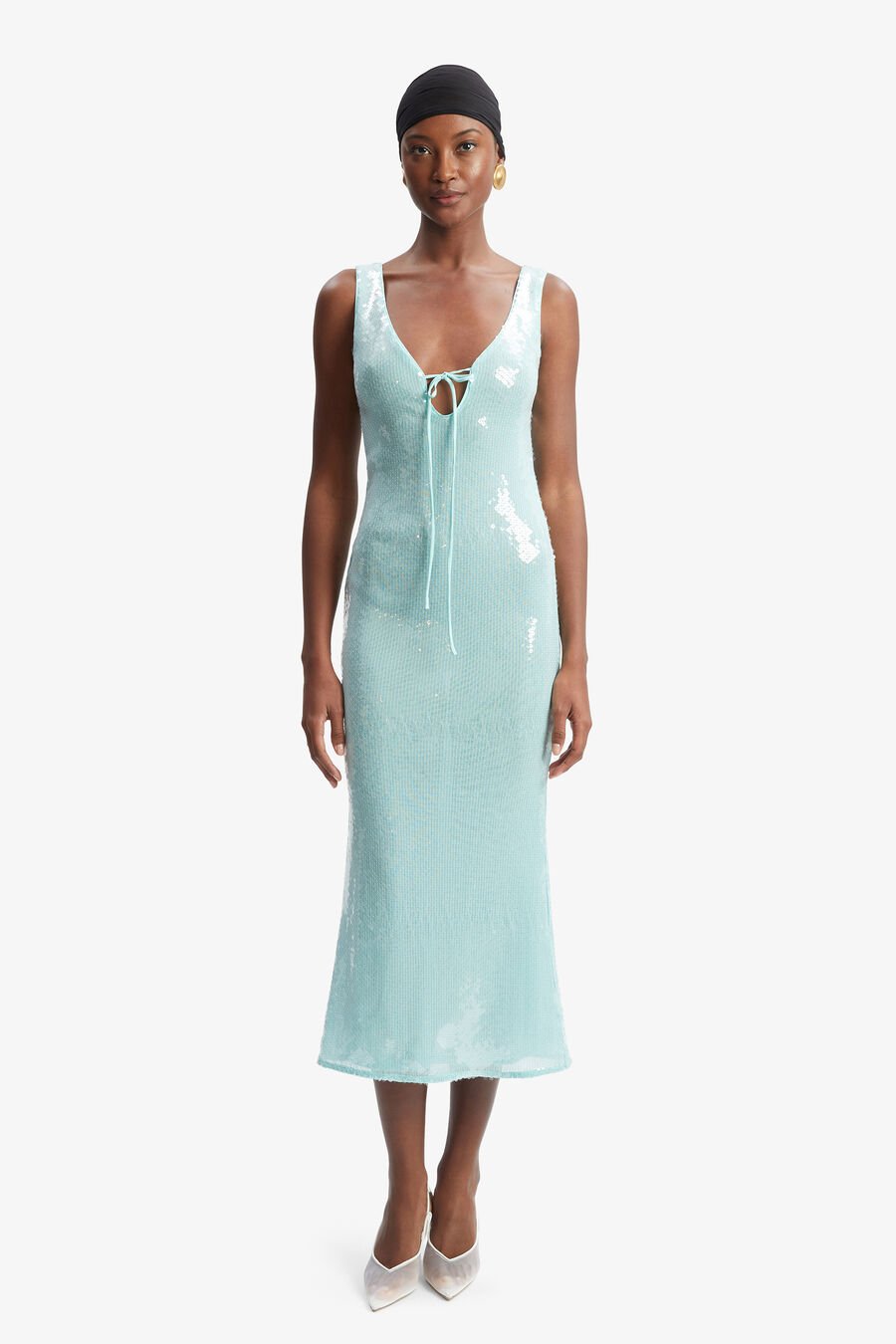 Isha Sequin Midi Dress