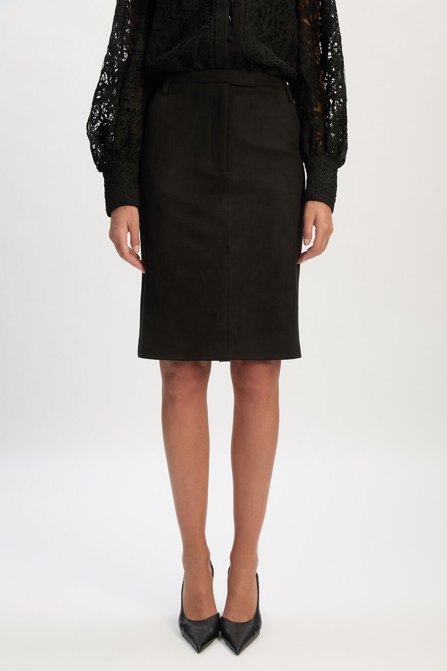 Phenix Vegan Suede Skirt