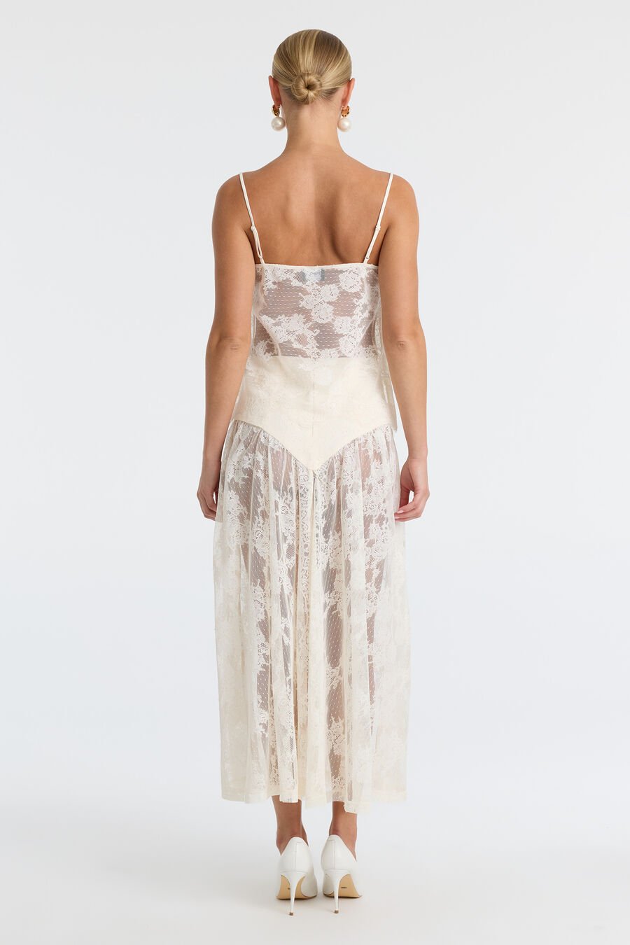 Hildie Sheer Lace Cami