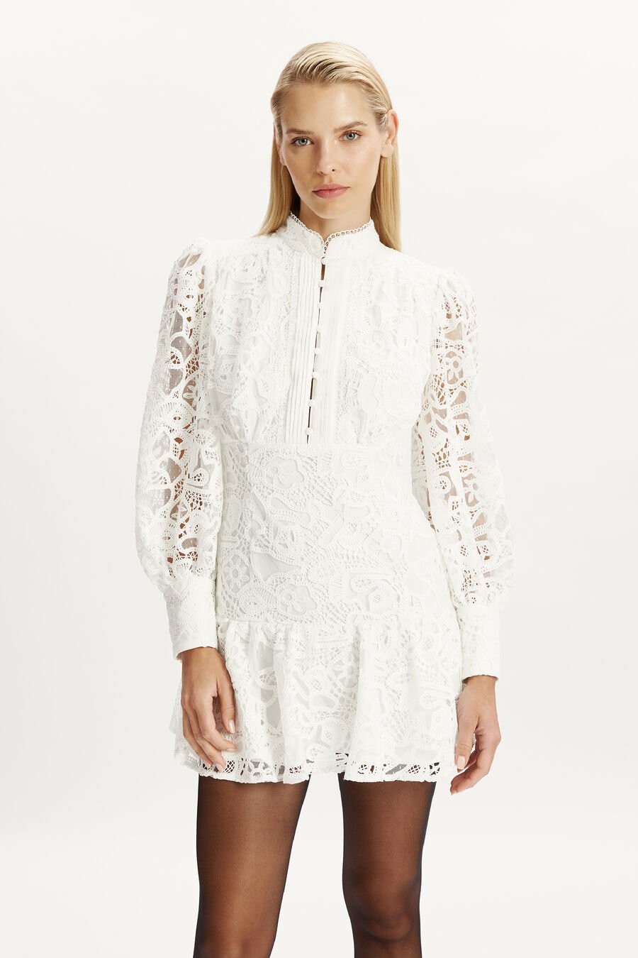 Remy Embroidered Mini Dress