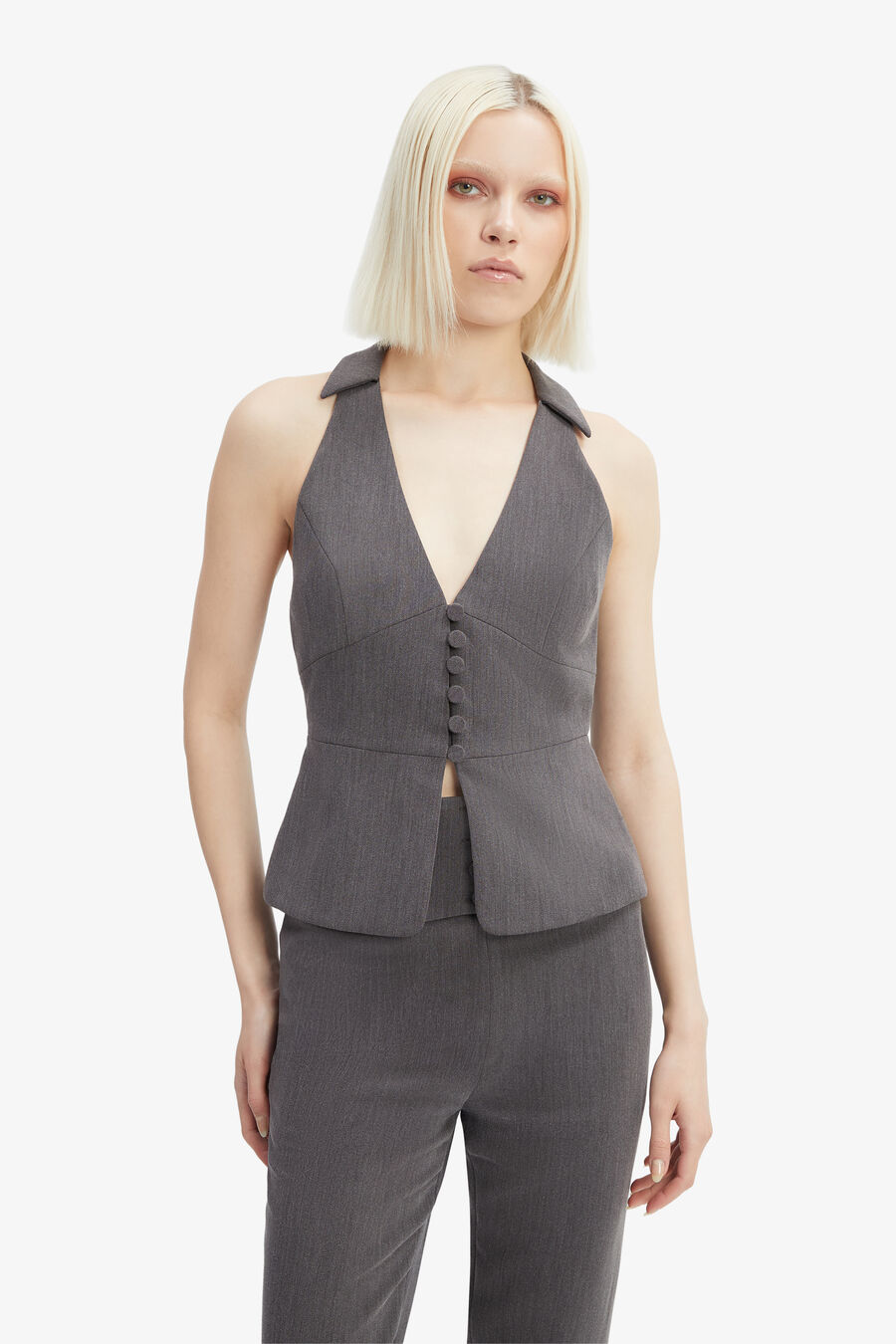 CORSET PANT in colour GREYMARLE