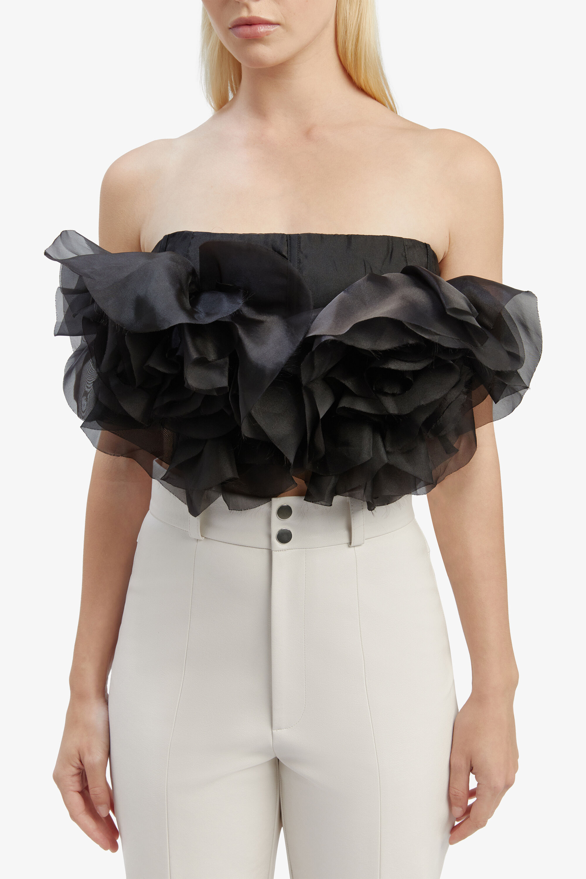 ヨガ・ピラティス flower shadow bustier meltthelady meltthelady flower shadow bustier（melt the lady flower