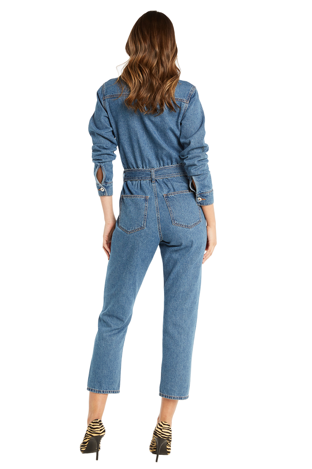 Bardot denim jumpsuit deals
