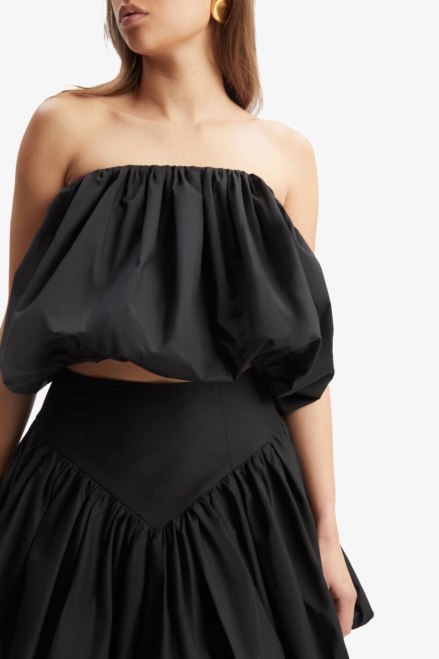 Lissett Poplin Balloon Top