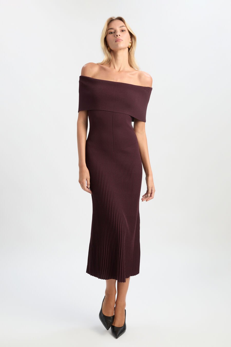 Harro Pleated Knit Dress