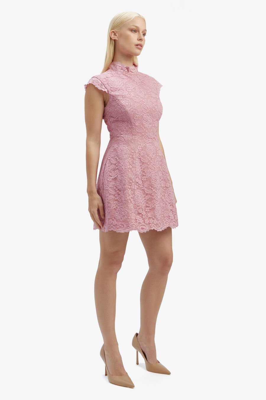 Andrea Lace Mini Dress