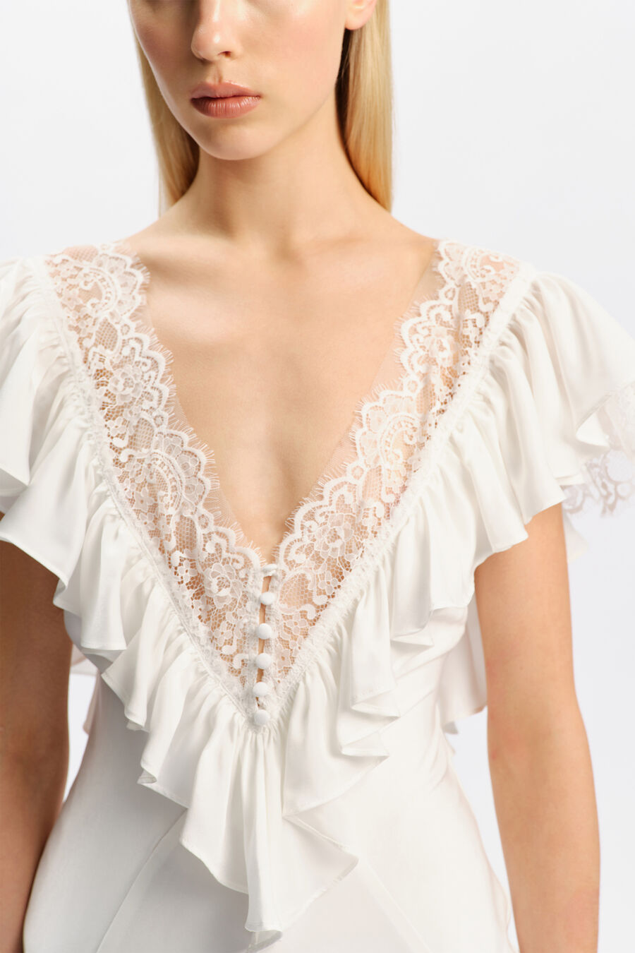 Celeste Ruffle Maxi Dress
