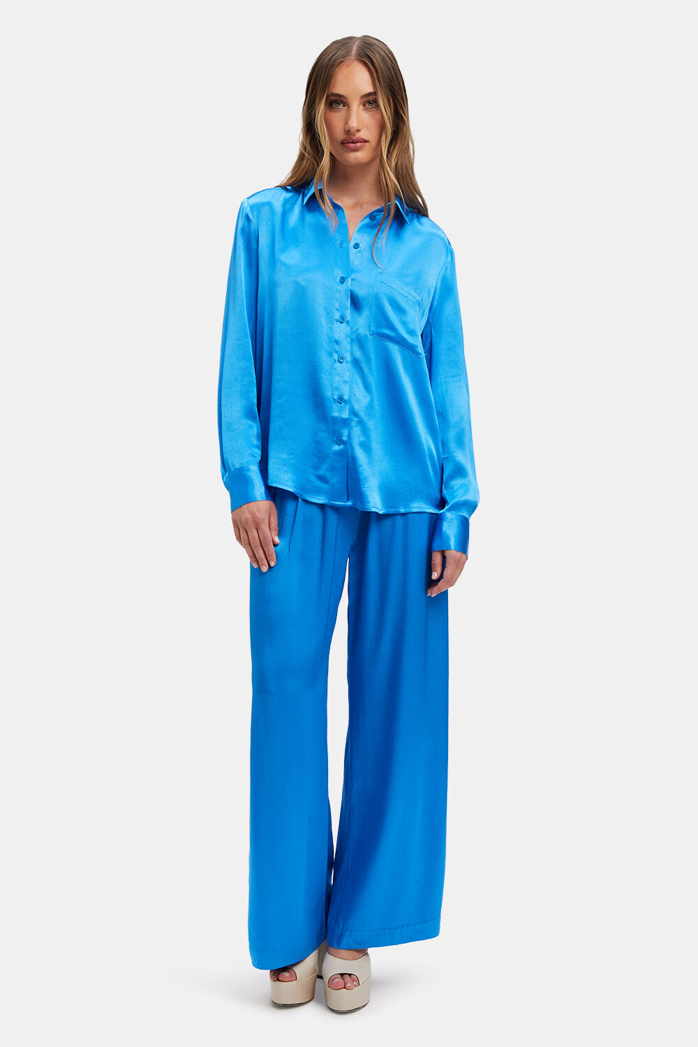 Front pin tuck Half pants – L'AUBE BLANC
