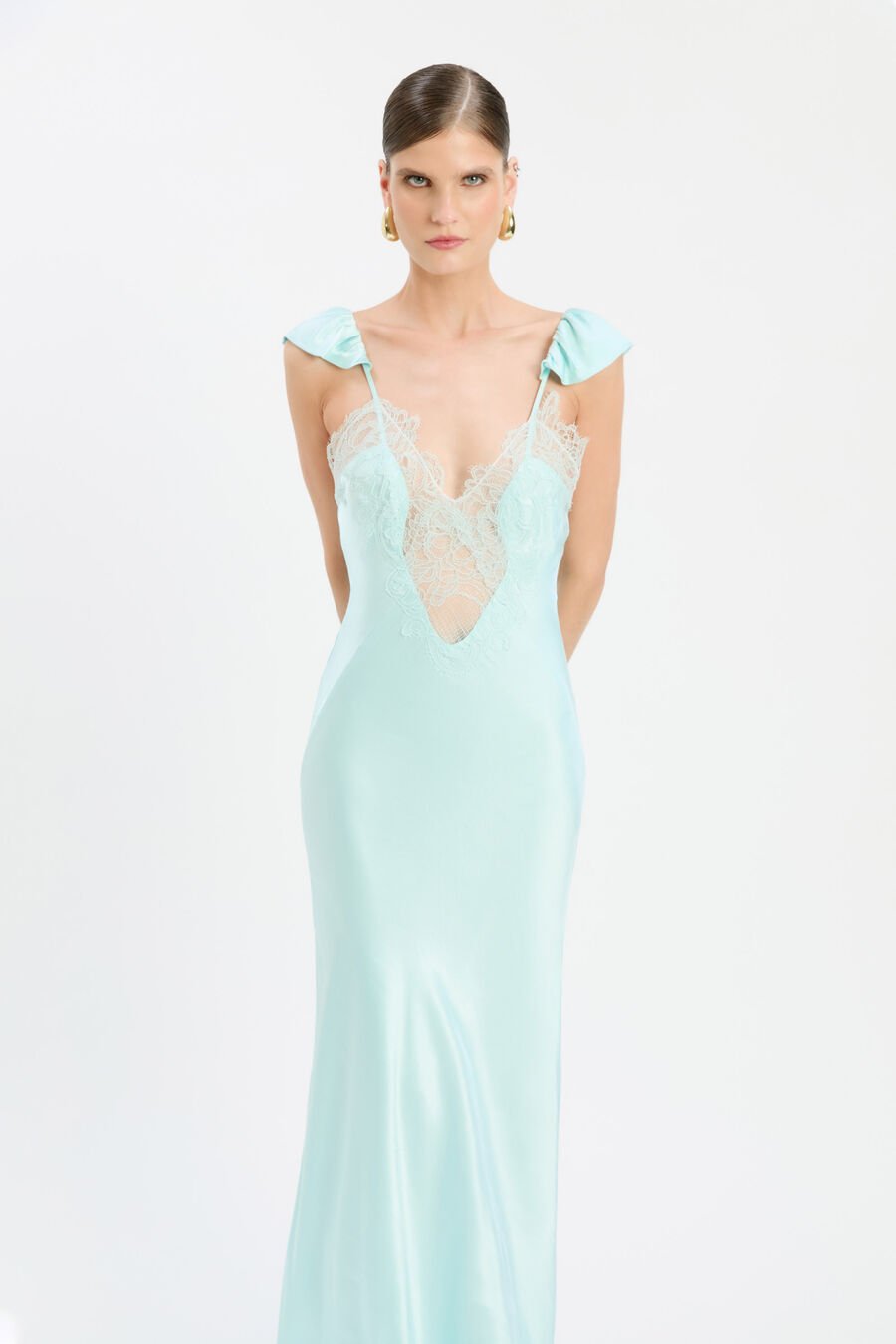 Ivy Lace Detail Maxi Dress