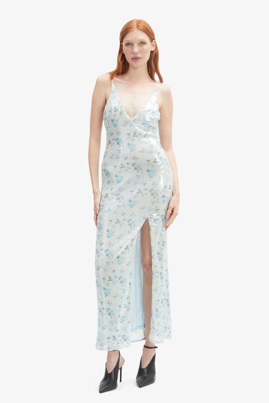 Lois Sequin Maxi Dress