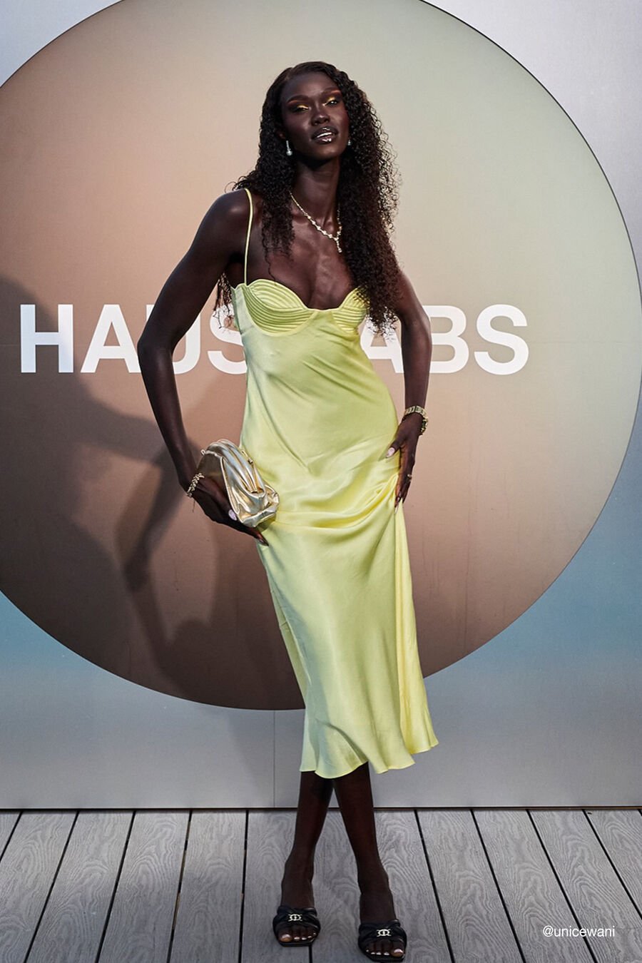 Devin Satin Maxi Dress