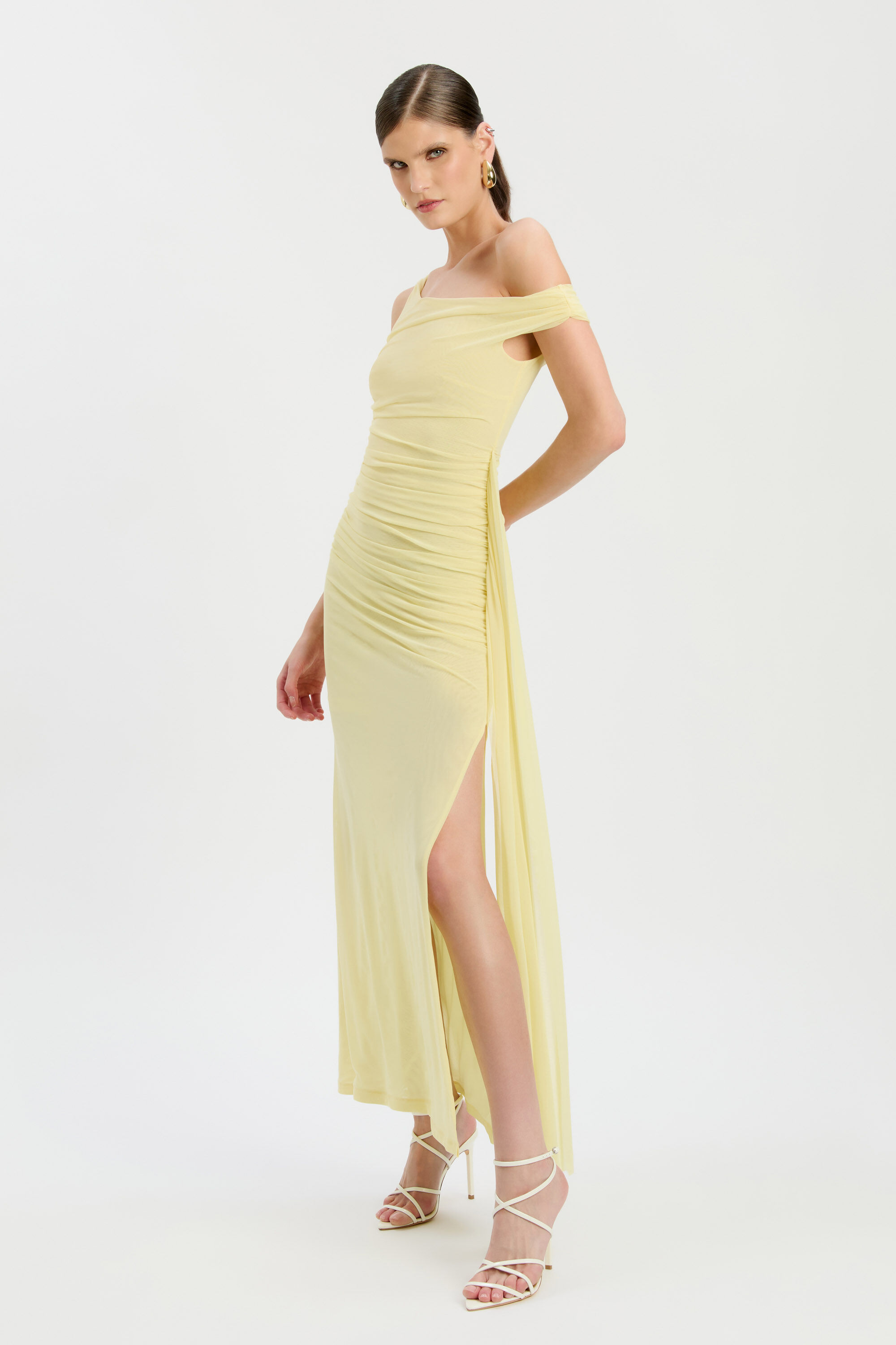 bardot layana asymmetric maxi dress Layana Asymmetrical Dress