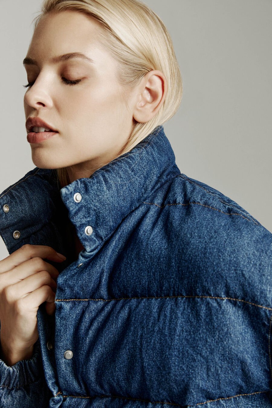 Denim Bomber Jacket