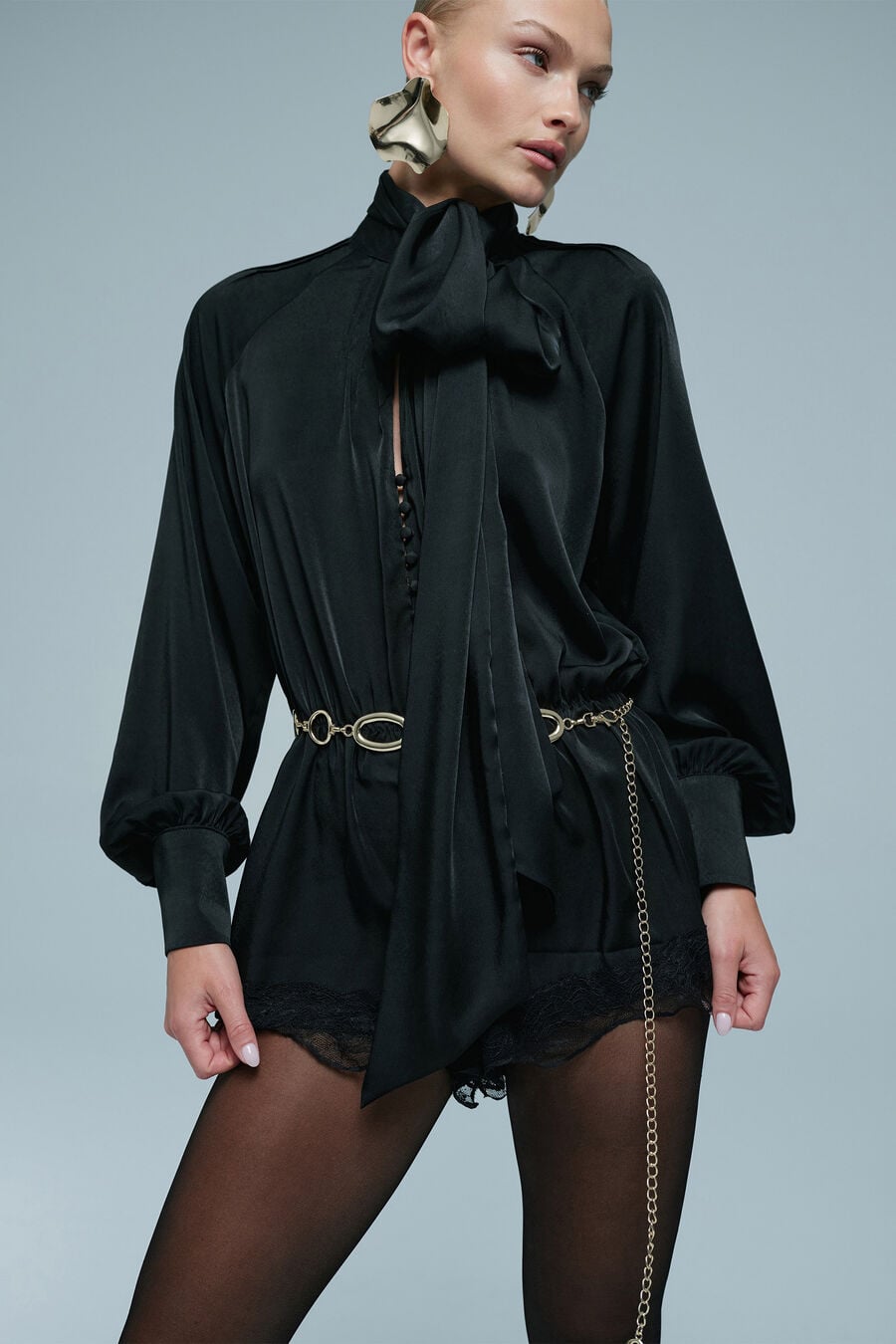 Petra Long Sleeve Playsuit