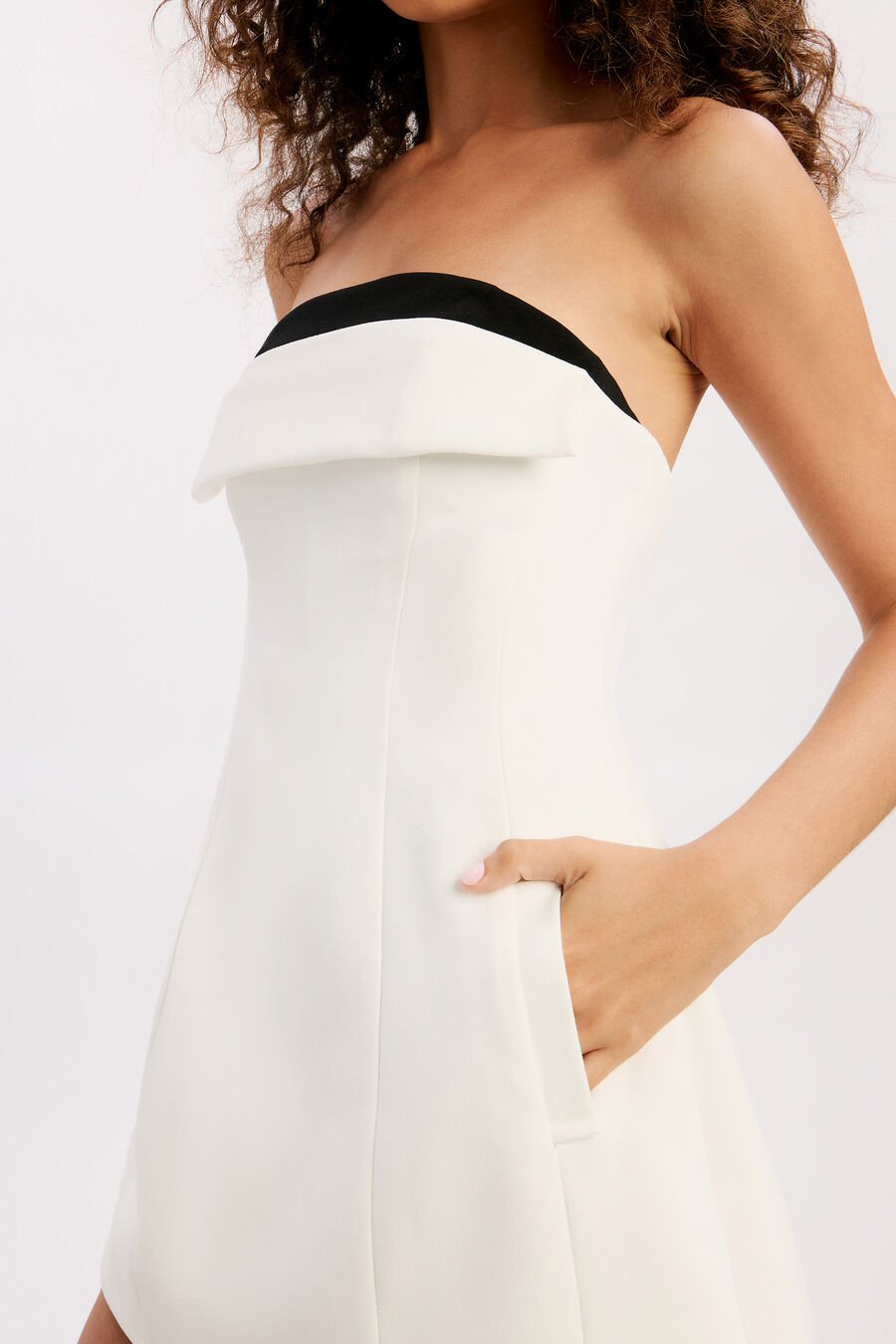 Amanda Strapless Mini Dress