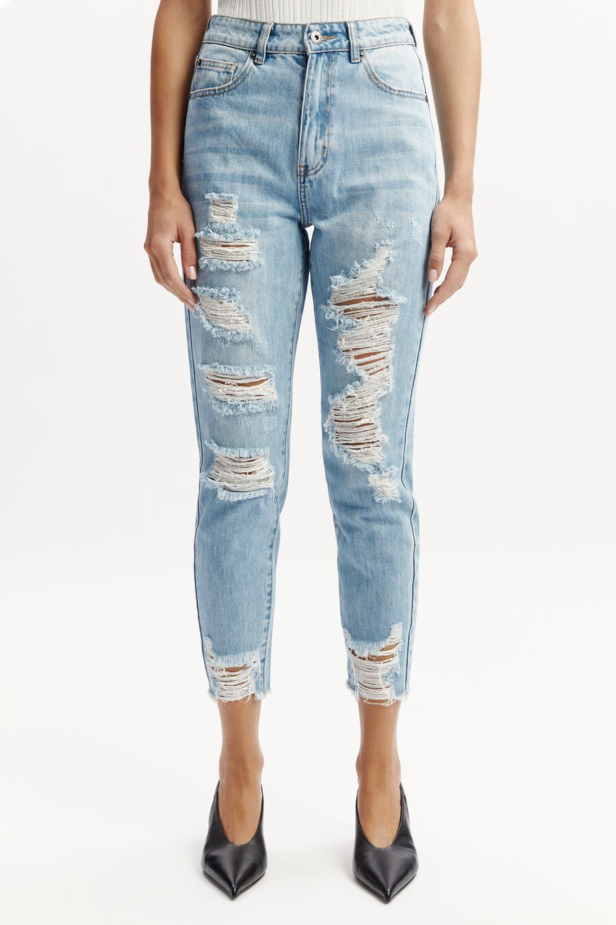 THE MUM JEANS in colour VINTAGE