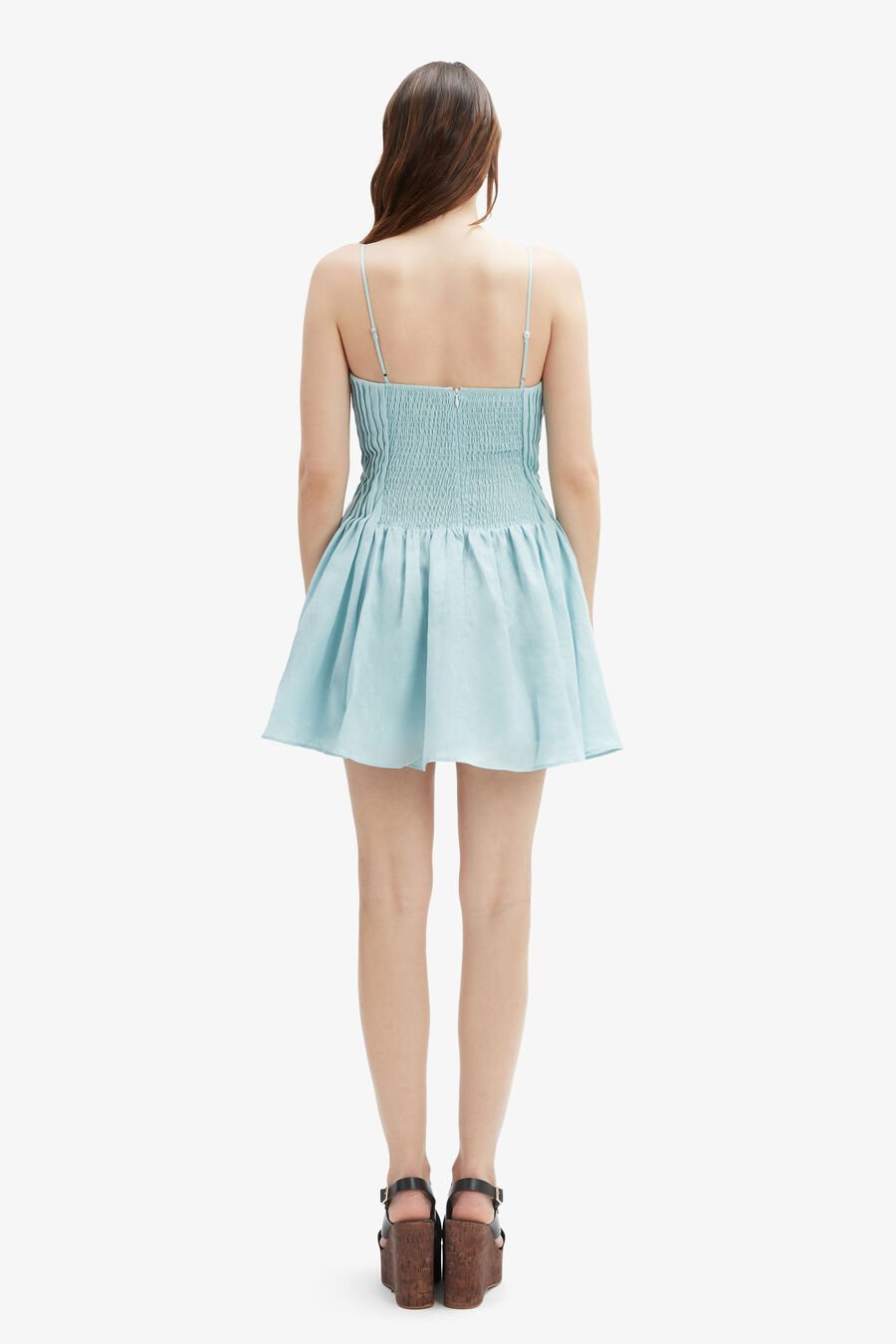 Ria Linen Mini Dress