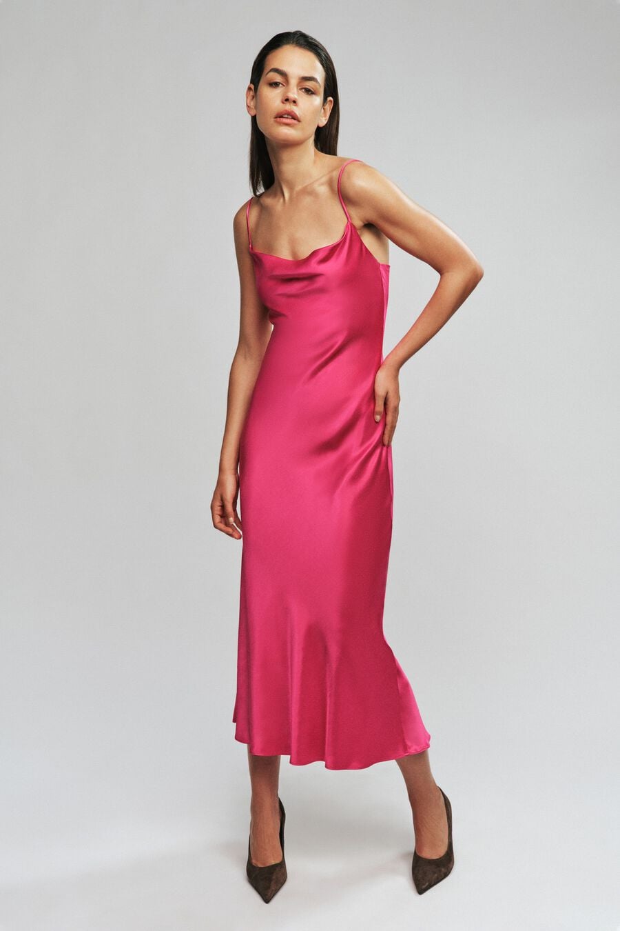 Mirana Satin Slip Dress