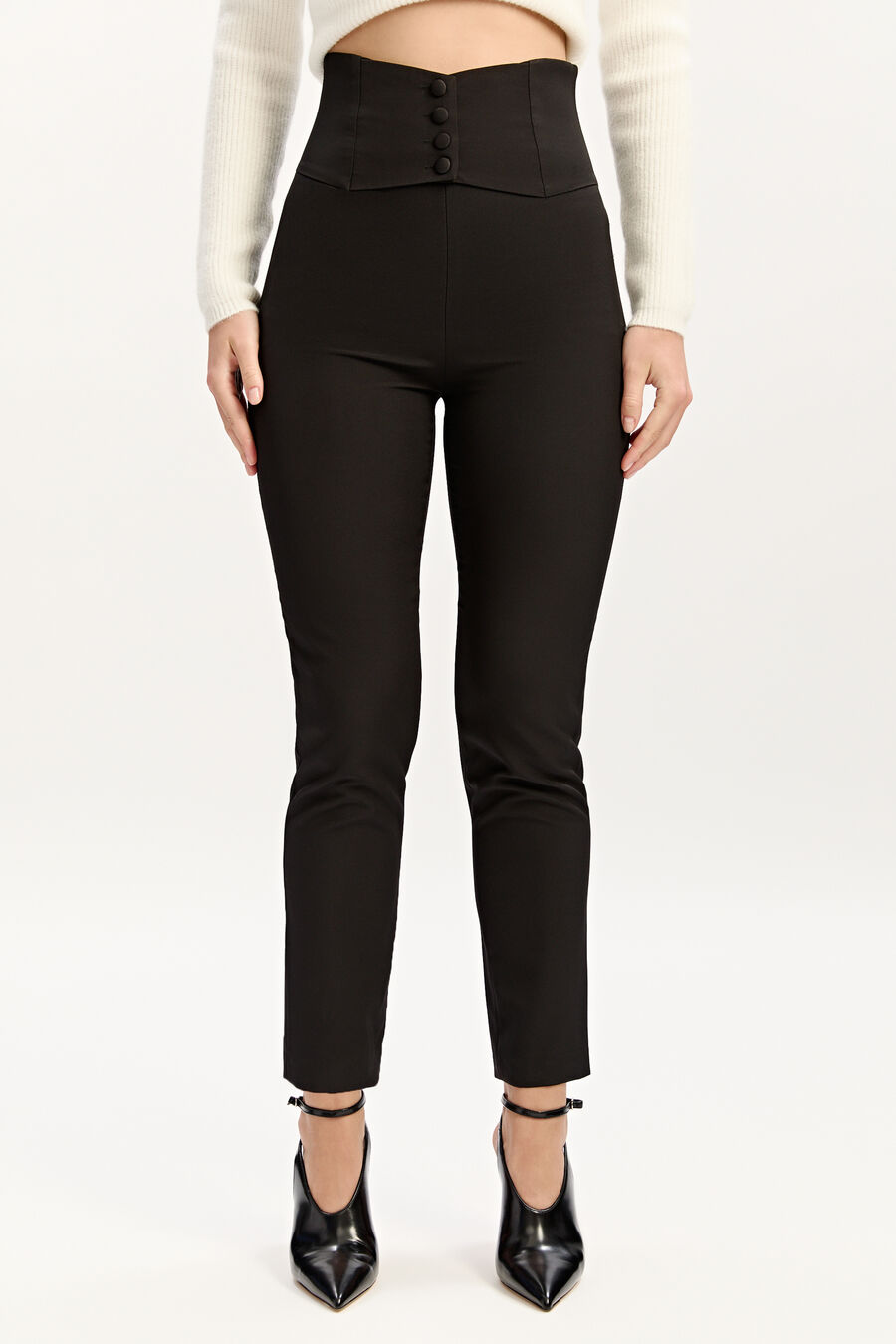 CORSET PANT in colour BLACK