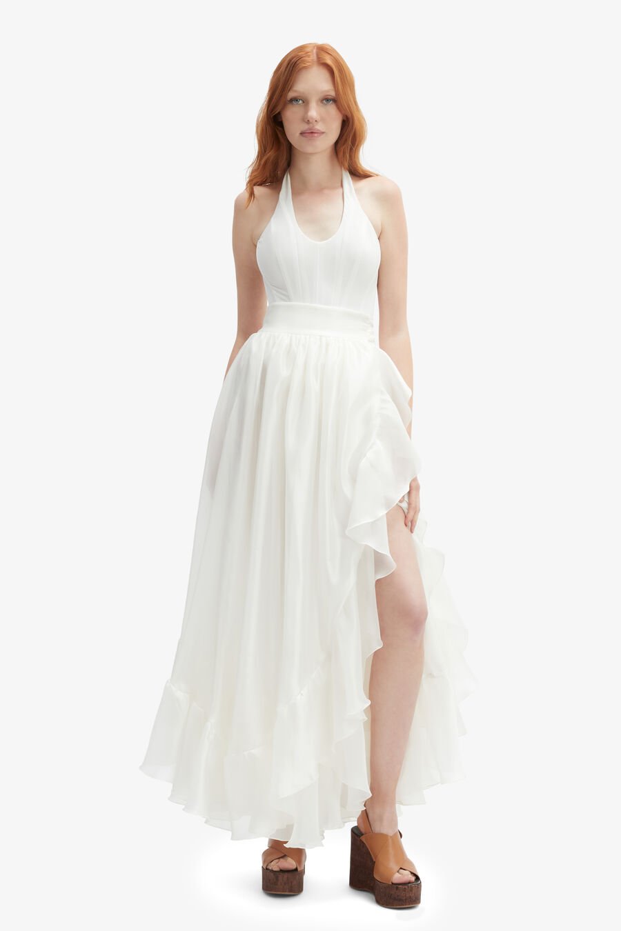 Mirella Wrap Maxi Skirt