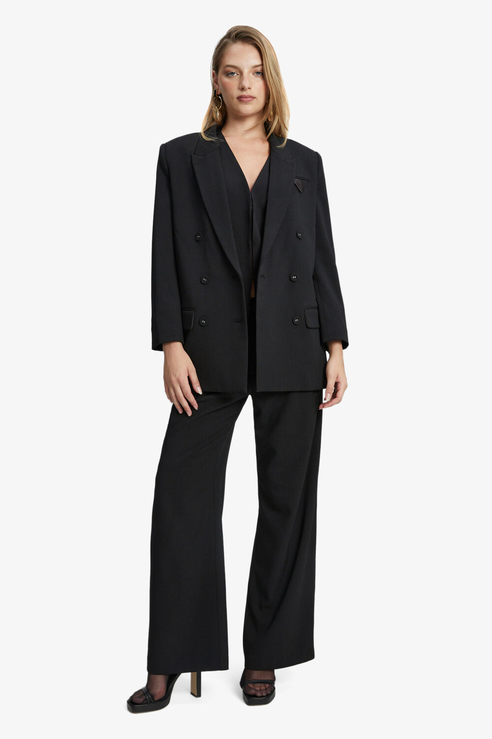 SLOANE CLASSIC BLAZER in colour CAVIAR