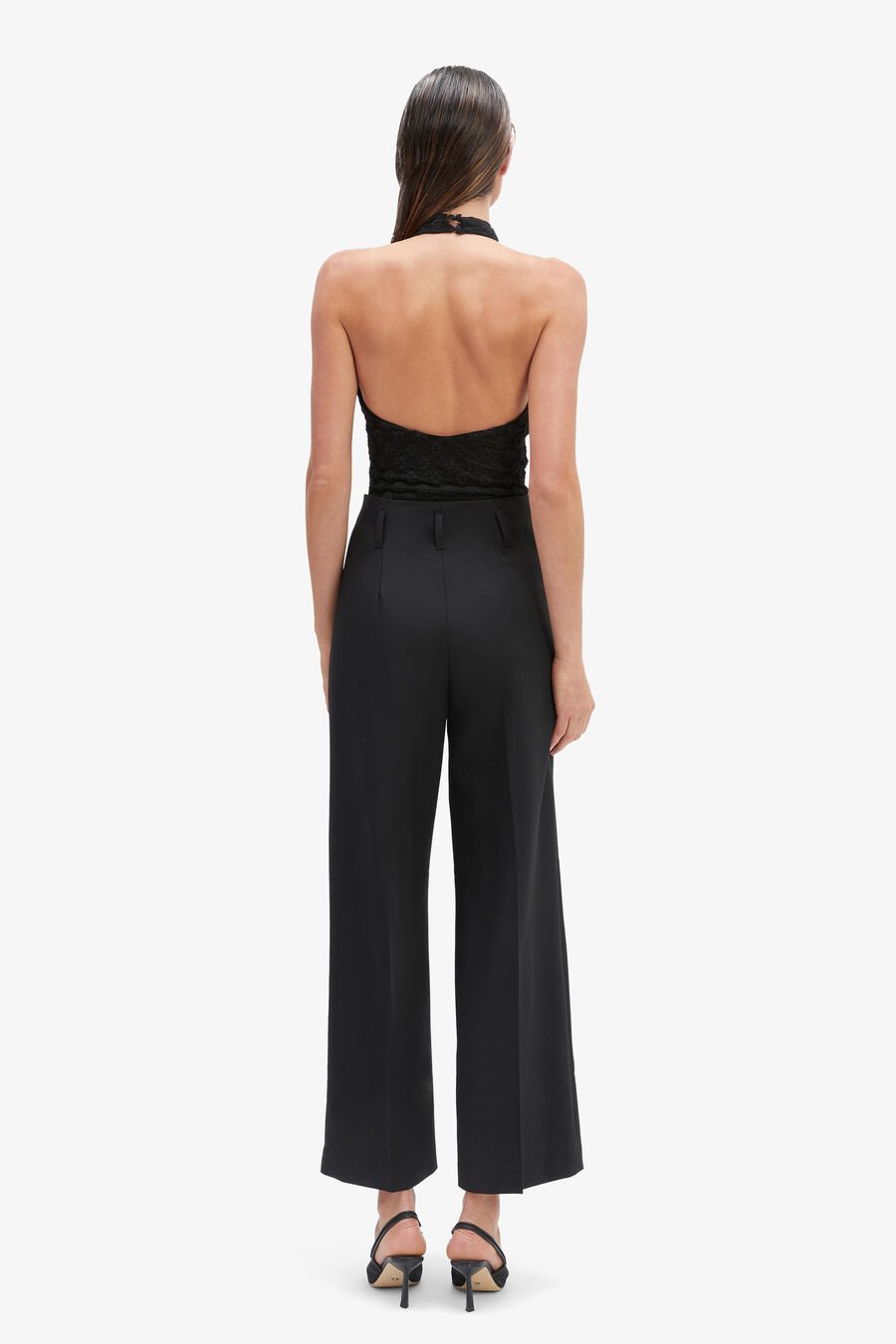 MARLA HIGH RISE PANT in colour BLACK