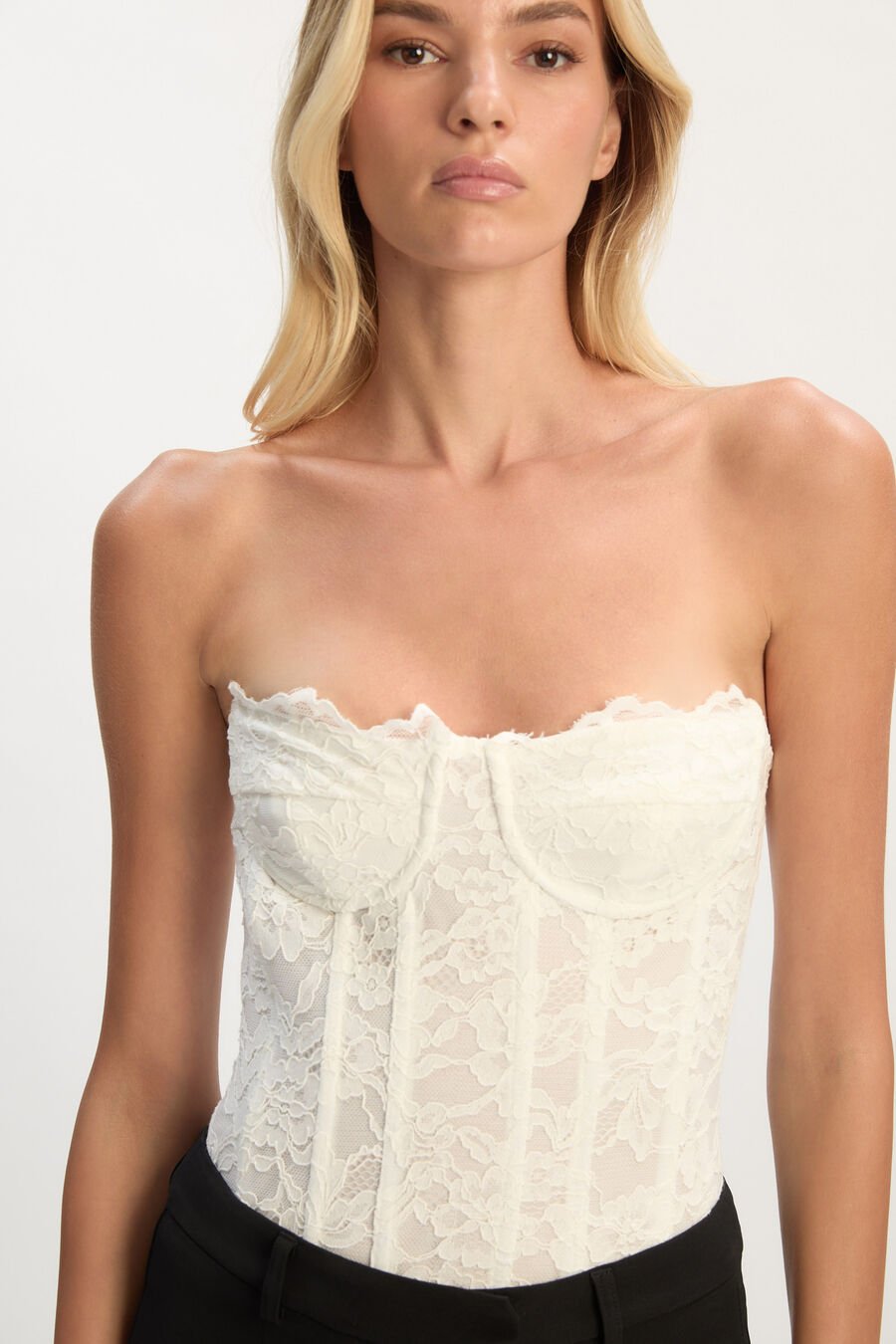 OSKAR BODYSUIT in colour ORCHIDWHT