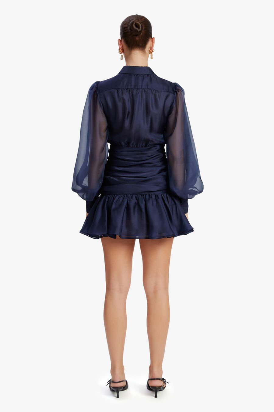 Milani Organza Shirt Dress