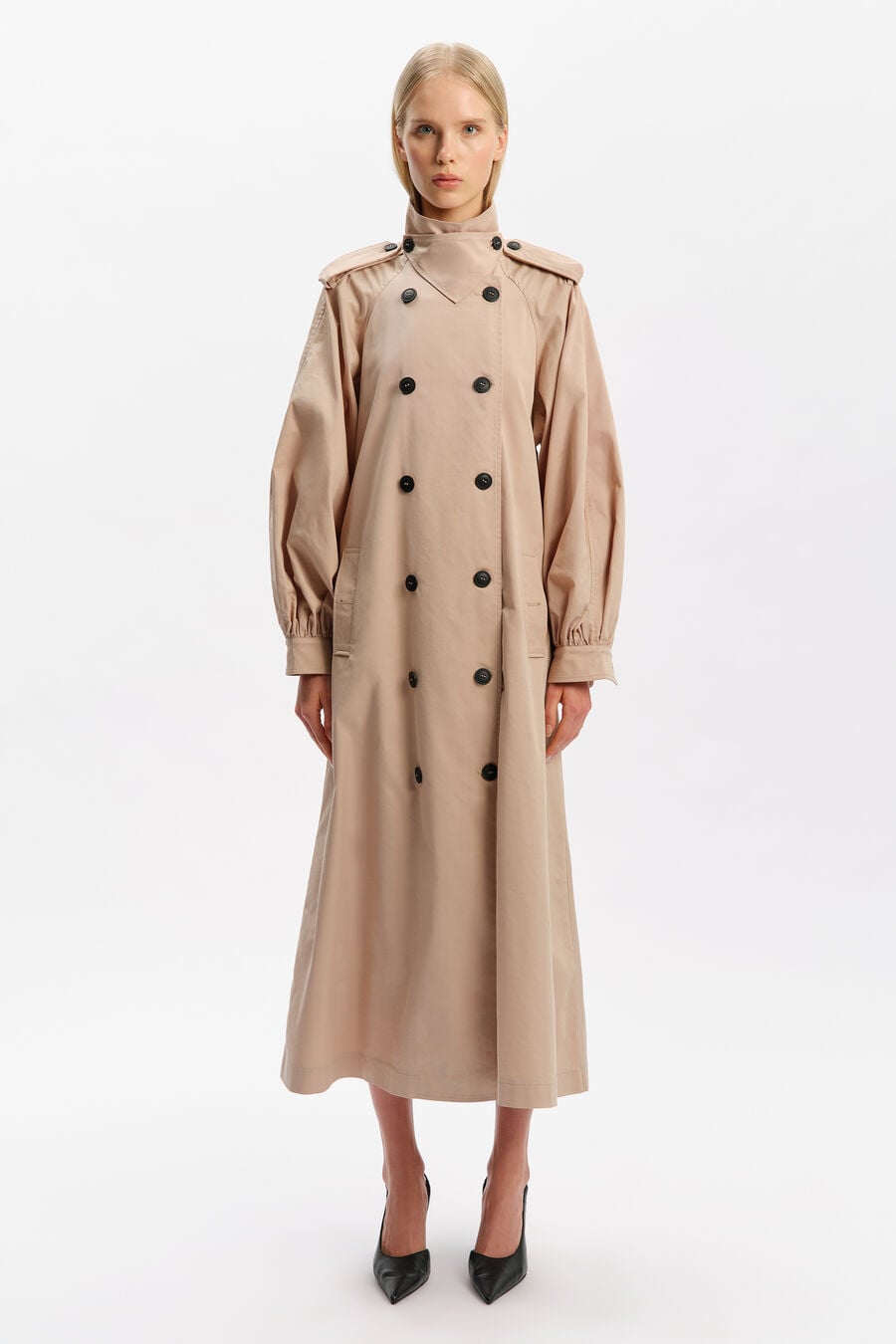 Sorelle Longline Trench Coat