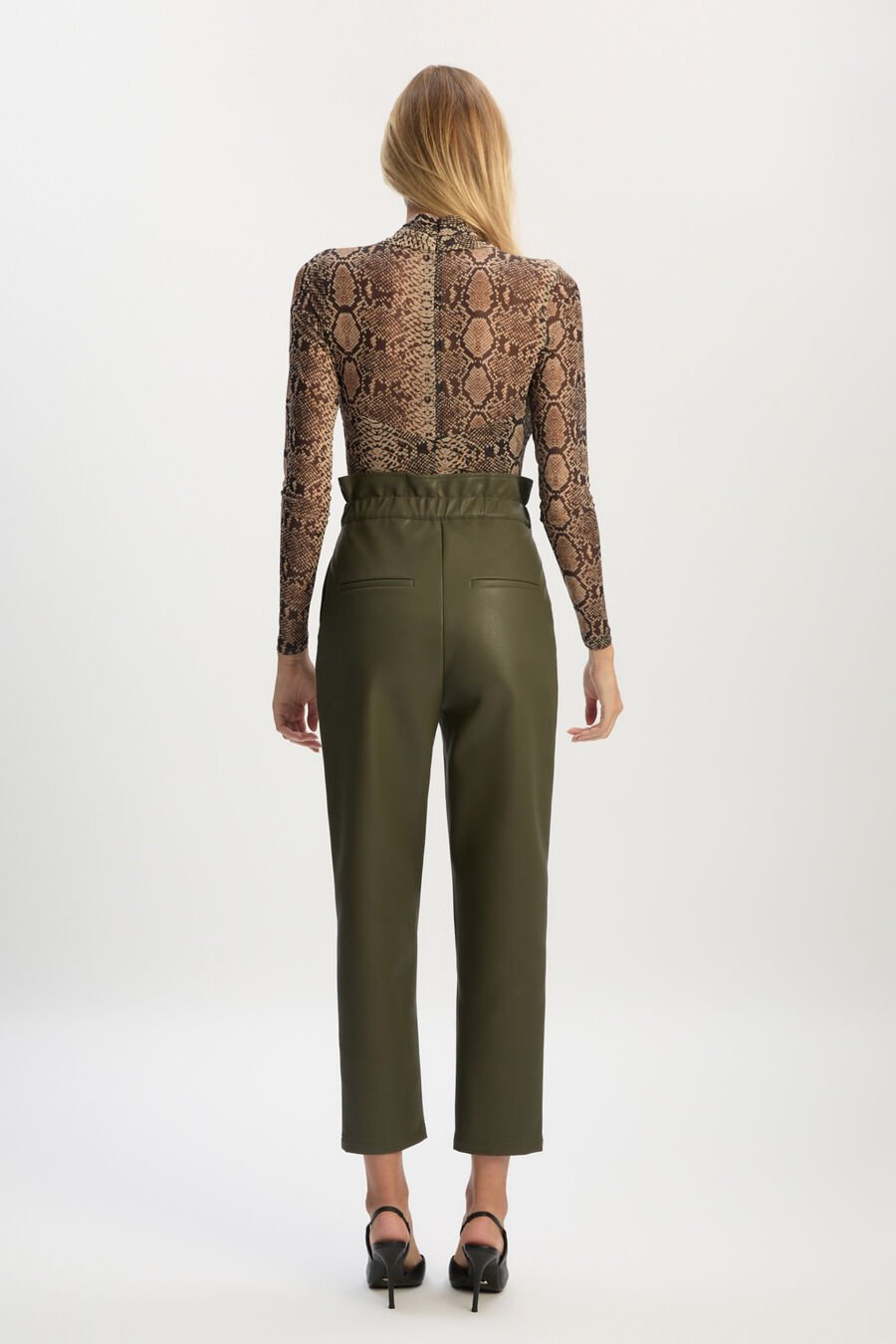 Aliyah Printed Wrap Bodysuit