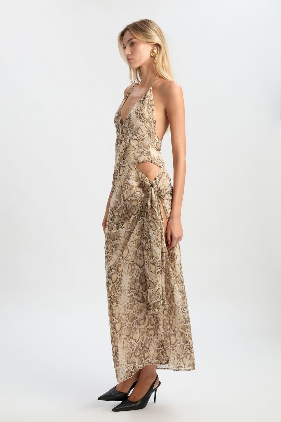 Cyrel Printed Maxi Dress