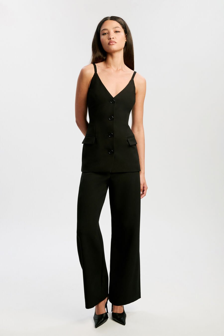 Ellera Long Line Vest