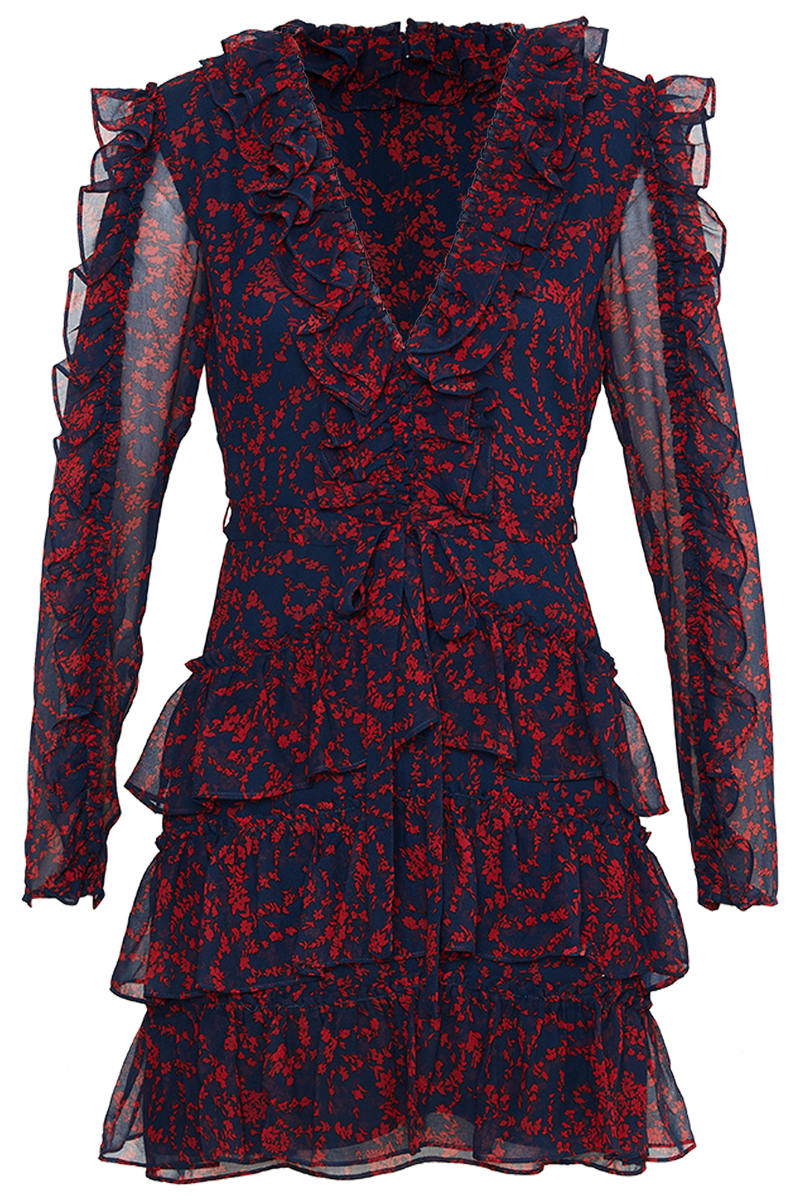 ALESSIA FRILL DRESS