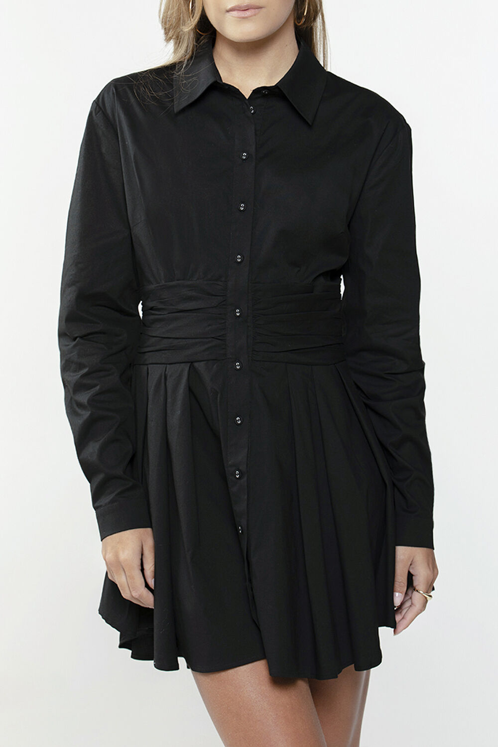 Tshirt dress black best sale