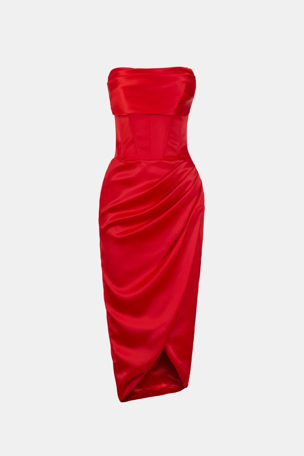 JAMILA CORSET DRESS in colour FIESTA