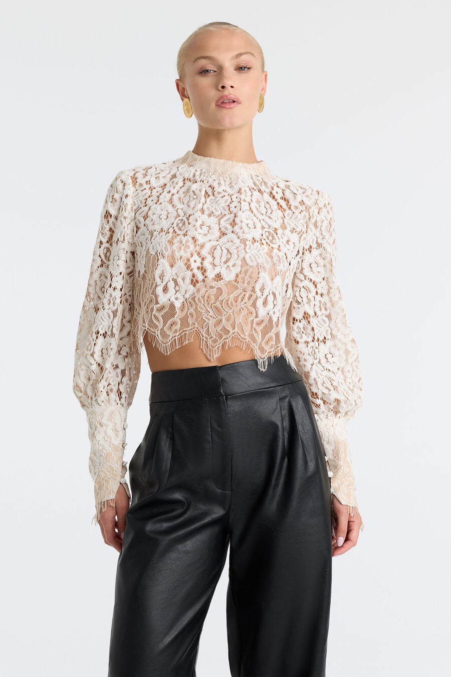 Georgia Long Sleeve Lace Top