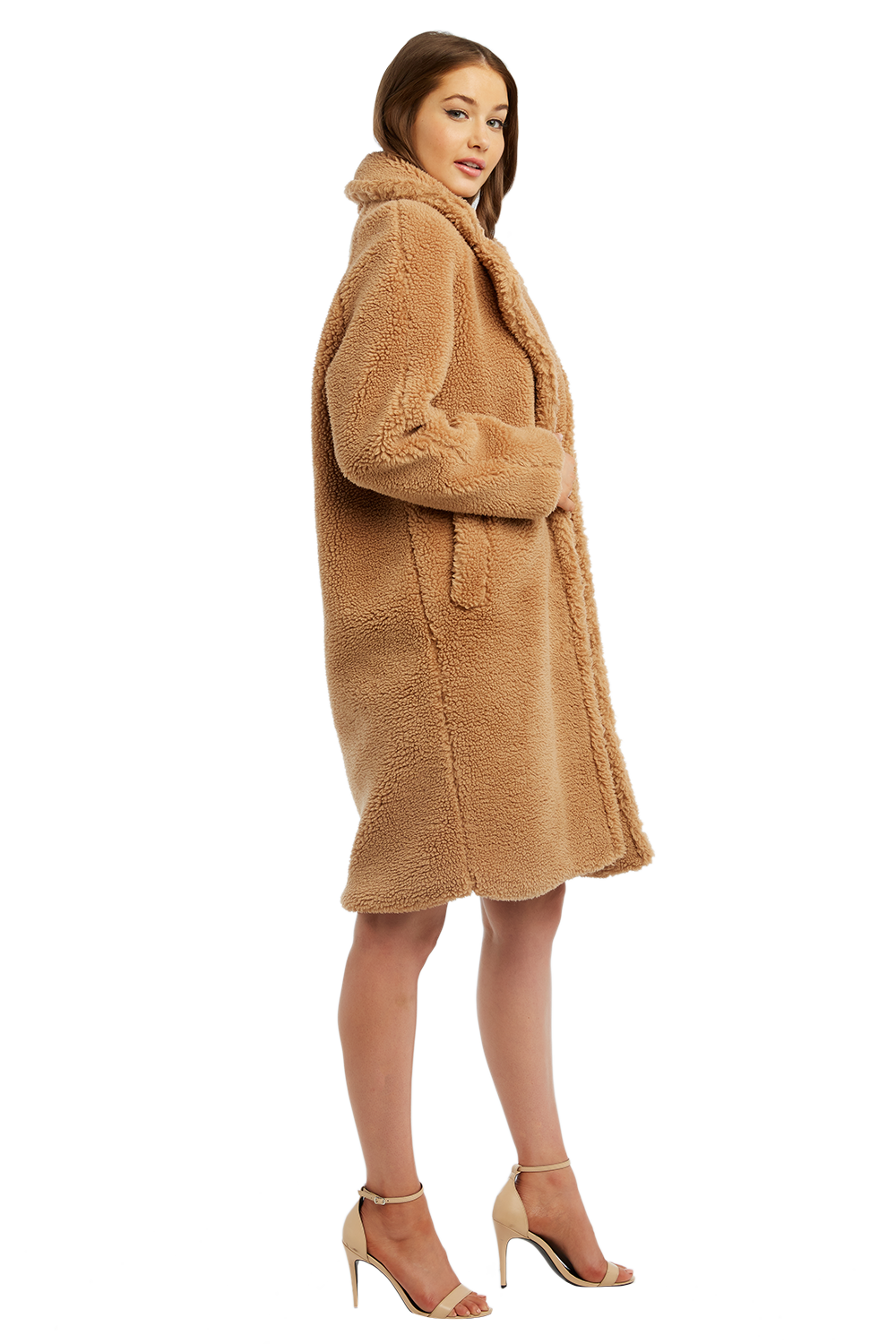 Bardot teddy coat outlet