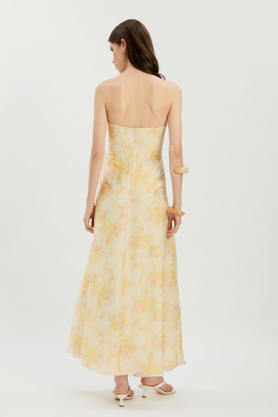 Amina Strapless Maxi Dress
