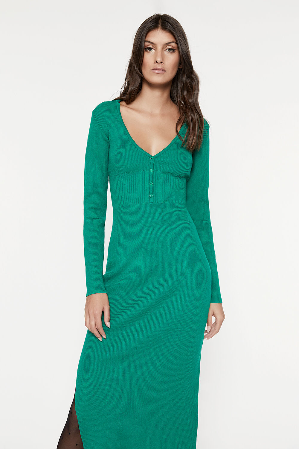 Bardot collar discount dress