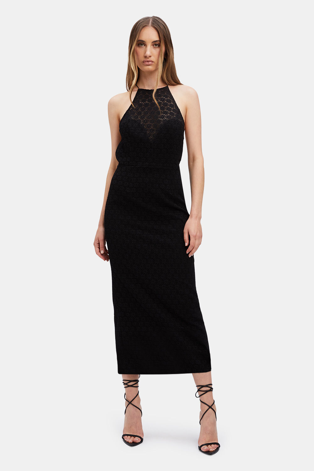 CHAMELEON LACE MIDI DRESS