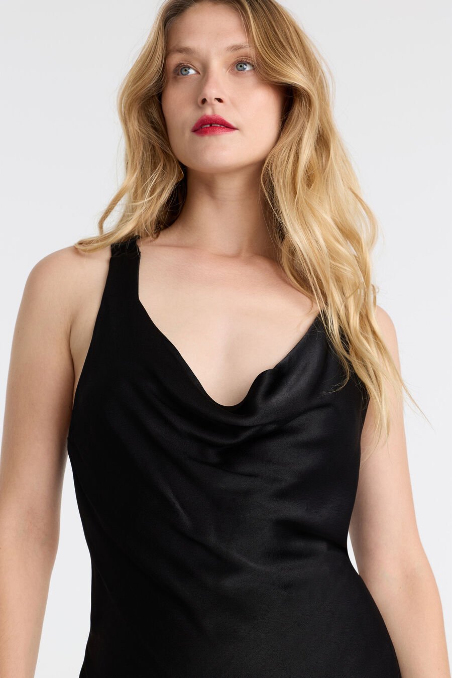 Anouk Cowl Neck Maxi Dress