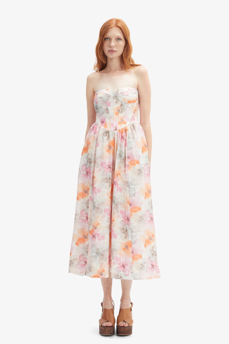 Lola Corset Midi Dress