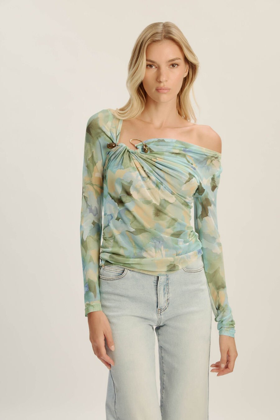 Marisol Asymmetric Mesh Top