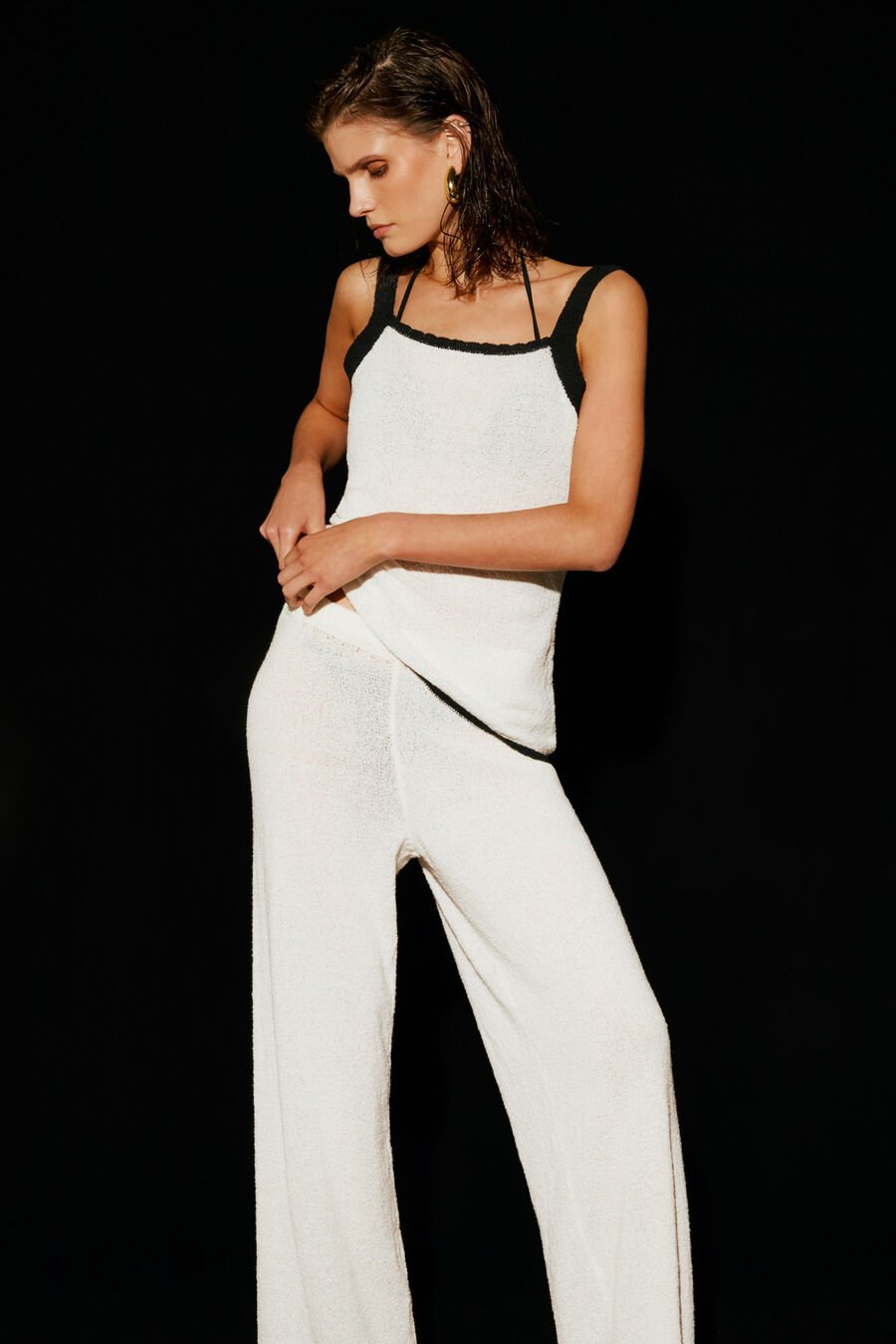 Beatriz High Rise Knit Pant