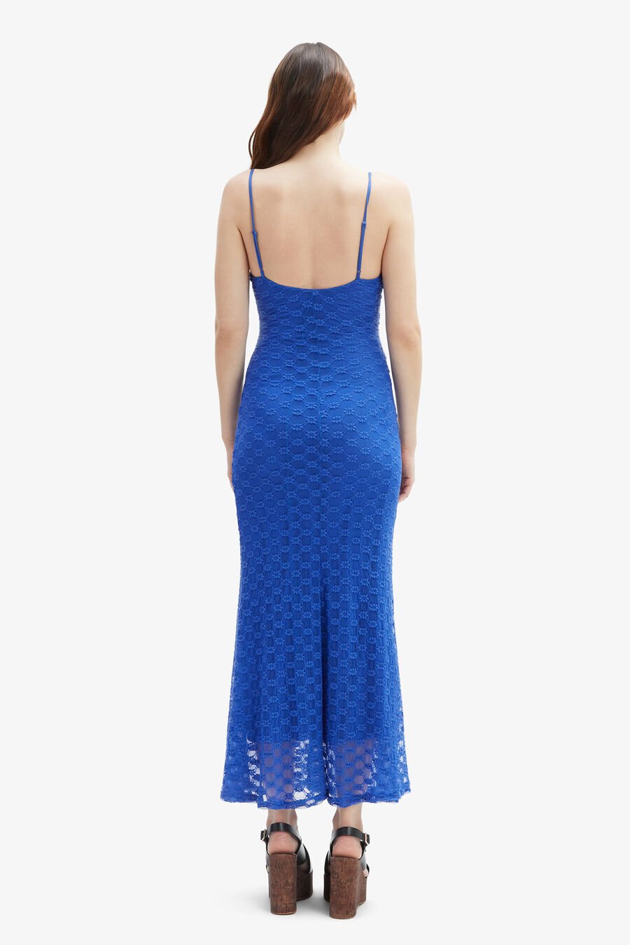 Adoni Mesh Midi Dress