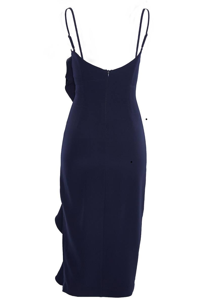 Bardot rona ruffle midi dress online